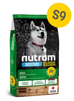 Корм для собак Nutram S9  Adult Dog - Lamb Recipe для взрослых ягнёнок