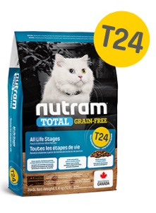 Корм для кошек Nutram Total GF T24 Salmon & Trout беззерновой лосось-форель